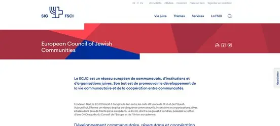 European Council of Jewish Communities